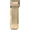 Ekena Millwork Traditional Craftsman Rough Sawn Bracket w/ Offset Brace, Douglas Fir, 6"W x 20"D x 20"H BKT0604X20X20TRA04RDF - alternate 4